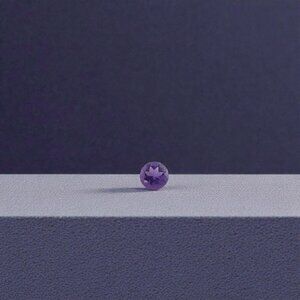 5.0 mm Round Amethyst Gemstone - Live Show Listing